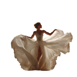 Bride Dance Moon Vinyl Car Decal Sticker – Waterproof & UV-Resistant 8"