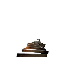 Heavenly Stone Staircase Vinyl Car Decal Sticker – Waterproof & UV-Resistant 8"