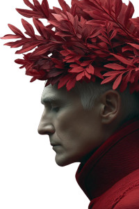 Surreal Dune Portrait Vinyl Car Decal Sticker – Waterproof & UV-Resistant 8"