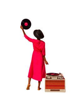 Pink Vinyl Moment Vinyl Car Decal Sticker – Waterproof & UV-Resistant 8"