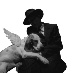 Winged Beagle Ascent Vinyl Car Decal Sticker – Waterproof & UV-Resistant 8"