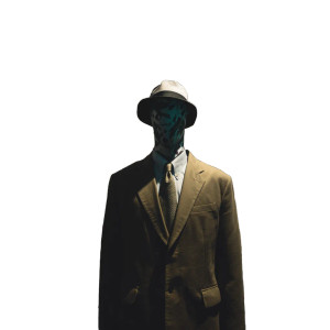 Camouflage Businessman Vinyl Car Decal Sticker – Waterproof & UV-Resistant 8"