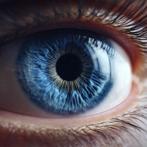 Blue Human Eye Vinyl Car Decal Sticker – Waterproof & UV-Resistant 8" Blue Human Eye Vinyl Car Decal Sticker – Waterproof & UV-Resistant 8"