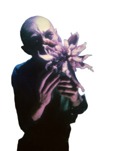 Floral Face Horror Vinyl Car Decal Sticker – Waterproof & UV-Resistant 8"