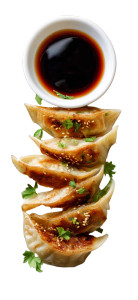 Gyoza Dumplings Vinyl Car Decal Sticker – Waterproof & UV-Resistant 8" Gyoza Dumplings Vinyl Car Decal Sticker – Waterproof & UV-Resistant 8"