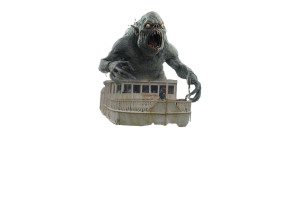 Zombie Piranha Attack Vinyl Car Decal Sticker – Waterproof & UV-Resistant 8"