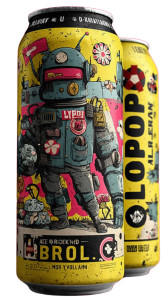 Lropol Beer Can Vinyl Car Decal Sticker – Waterproof & UV-Resistant 8"