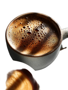 Latte Art Array Vinyl Car Decal Sticker – Waterproof & UV-Resistant 8"