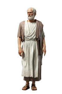 Realistic Aristotle Vinyl Car Decal Sticker – Waterproof & UV-Resistant 8"