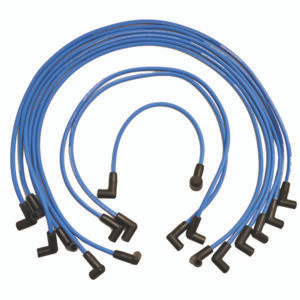 High Performance Blue Marine Spark Plug Wire | Fits Mercruiser Inboard Engines | Silicone, 8 Wires High Performance Blue Marine Spark Plug Wire | Fits Mercruiser Inboard Engines | Silicone, 8 Wires