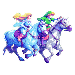 Zelda Link Ride Vinyl Car Decal Sticker – Waterproof & UV-Resistant 8"