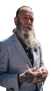 Old Man Portrait V5 Vinyl Car Decal Sticker – Waterproof & UV-Resistant 8"