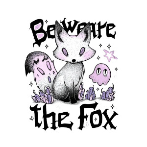 Beware The Fox Vinyl Car Decal Sticker – Waterproof & UV-Resistant 8" Beware The Fox Vinyl Car Decal Sticker – Waterproof & UV-Resistant 8"