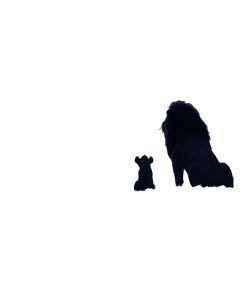 Lion King Duo Vinyl Car Decal Sticker – Waterproof & UV-Resistant 8" Lion King Duo Vinyl Car Decal Sticker – Waterproof & UV-Resistant 8"