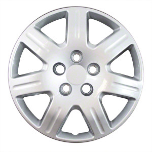 Enhance Your Honda Civic with 16 Inch Silver 7 Spoke Wheel Covers | Set of 4