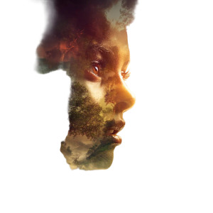 Goddess In Forest Vinyl Car Decal Sticker – Waterproof & UV-Resistant 8"