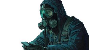 Interrogation Chat Scene Vinyl Car Decal Sticker – Waterproof & UV-Resistant 8"