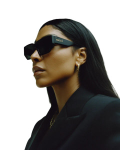 Gucci Sunglasses Model Vinyl Car Decal Sticker – Waterproof & UV-Resistant 8"