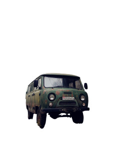 Russian Van Uaz Vinyl Car Decal Sticker – Waterproof & UV-Resistant 8"