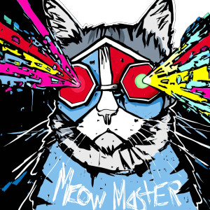 Meow Mix Master Vinyl Car Decal Sticker – Waterproof & UV-Resistant 8"