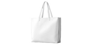 White Rubber Bag Vinyl Car Decal Sticker – Waterproof & UV-Resistant 8"