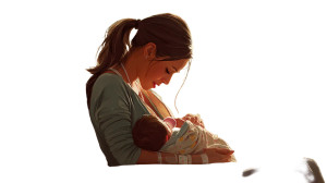 Mother And Newborn V2 Vinyl Car Decal Sticker – Waterproof & UV-Resistant 8" Mother And Newborn V2 Vinyl Car Decal Sticker – Waterproof & UV-Resistant 8"