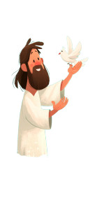 Baptism Of Jesus Vinyl Car Decal Sticker – Waterproof & UV-Resistant 8"