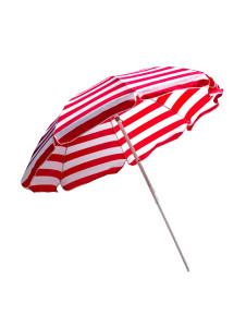 Flying Beach Umbrella Vinyl Car Decal Sticker – Waterproof & UV-Resistant 8"