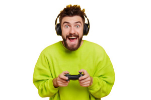 Joyful Gaming Enthusiast Vinyl Car Decal Sticker – Waterproof & UV-Resistant 8"