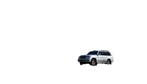 White Suv Landscape Vinyl Car Decal Sticker – Waterproof & UV-Resistant 8" White Suv Landscape Vinyl Car Decal Sticker – Waterproof & UV-Resistant 8"