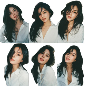 Asian Woman Portrait V13 Vinyl Car Decal Sticker – Waterproof & UV-Resistant 8"