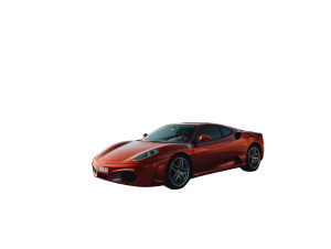 Red Ferrari F430 Vinyl Car Decal Sticker – Waterproof & UV-Resistant 8"