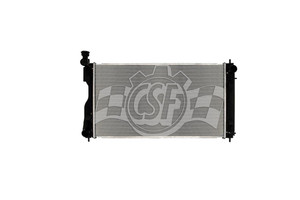 CSF Radiator 3889 Single Core Row; Crossflow; Aluminum Core With Plastic Tanks; Without Transmission Cooler; Without Radiator Cap