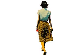 Woman At Beach V2 Vinyl Car Decal Sticker – Waterproof & UV-Resistant 8"