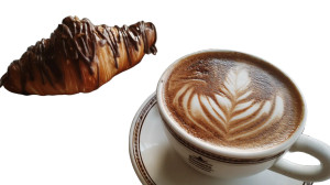 Cappuccino & Croissant Vinyl Car Decal Sticker – Waterproof & UV-Resistant 8" Cappuccino & Croissant Vinyl Car Decal Sticker – Waterproof & UV-Resistant 8"