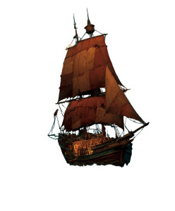 Pirate Ship Fantasy Vinyl Car Decal Sticker – Waterproof & UV-Resistant 8" Pirate Ship Fantasy Vinyl Car Decal Sticker – Waterproof & UV-Resistant 8"