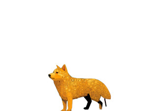 Surreal Digital Throne Vinyl Car Decal Sticker – Waterproof & UV-Resistant 8"