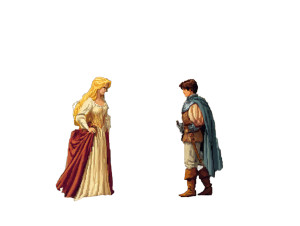 Fantasy Heroic Scene Vinyl Car Decal Sticker – Waterproof & UV-Resistant 8"