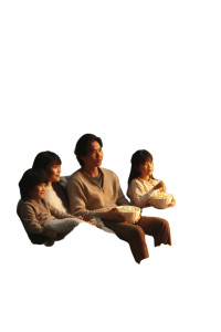 Family Movie Night Vinyl Car Decal Sticker – Waterproof & UV-Resistant 8" Family Movie Night Vinyl Car Decal Sticker – Waterproof & UV-Resistant 8"