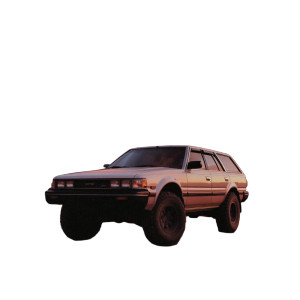 Lifted Luxury Sedan Vinyl Car Decal Sticker – Waterproof & UV-Resistant 8"