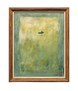 Green Paper Swimming Vinyl Car Decal Sticker – Waterproof & UV-Resistant 8"