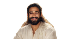 King Jesus Portrait Vinyl Car Decal Sticker – Waterproof & UV-Resistant 8"