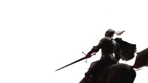 Knight Vs Beast Vinyl Car Decal Sticker – Waterproof & UV-Resistant 8"