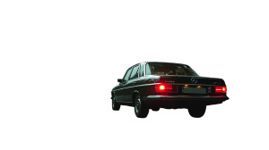 Vintage Mercedes-Benz Vinyl Car Decal Sticker – Waterproof & UV-Resistant 8"