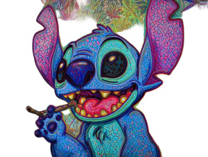 Disney Stitch Stoner Vinyl Car Decal Sticker – Waterproof & UV-Resistant 8" Disney Stitch Stoner Vinyl Car Decal Sticker – Waterproof & UV-Resistant 8"