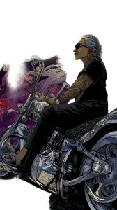 Soulful Maori Rider Vinyl Car Decal Sticker – Waterproof & UV-Resistant 8"