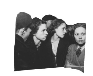 Subway Riders 1941 Vinyl Car Decal Sticker – Waterproof & UV-Resistant 8"