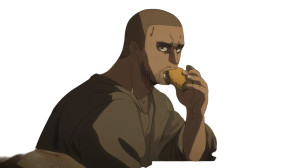 Man Eating Bread Vinyl Car Decal Sticker – Waterproof & UV-Resistant 8" Man Eating Bread Vinyl Car Decal Sticker – Waterproof & UV-Resistant 8"