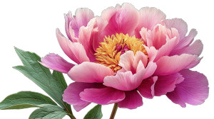 Vibrant Peony Bloom Vinyl Car Decal Sticker – Waterproof & UV-Resistant 8" Vibrant Peony Bloom Vinyl Car Decal Sticker – Waterproof & UV-Resistant 8"