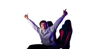 Celebrating Gamer Setup Vinyl Car Decal Sticker – Waterproof & UV-Resistant 8"